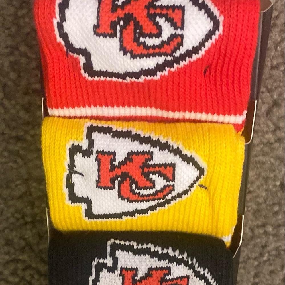 Kansas City Chiefs Logo Socks Set
